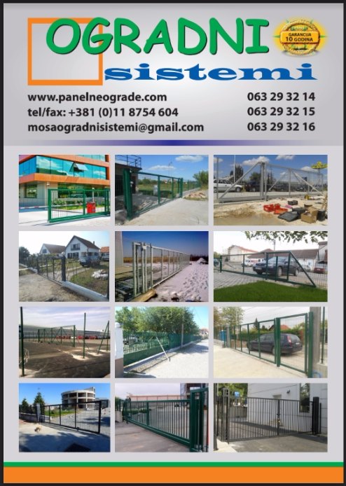 aktuelni katalog panelne ograde