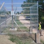 postavljanje kaveza od panela